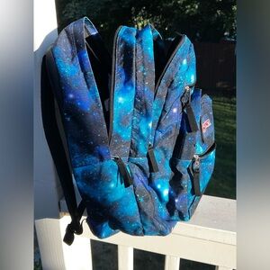Galaxy print Jansprot backpack - Pretty good condition